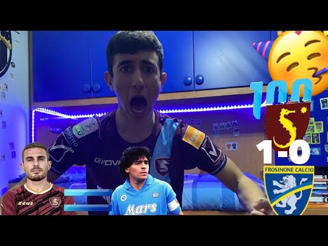 SALERNITANA-FROSINONE 1-0 REACTION!!! TERZO POSTO DA SOGNO!!!