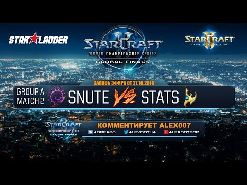 WCS Global Playoffs 2016 - Группа A - Snute vs Stats
