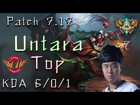 SKT T1  Untara Jax  Vs Jayce Patch 7.14 KDA 6/0/1