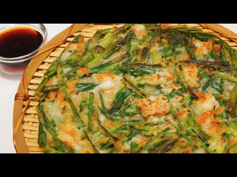 '이것'을 넣어 100배 맛있게❤️  약식 [해물파전]의 바삭 쫀득~한 반죽의 재료 & 비율 비법공개합니다.