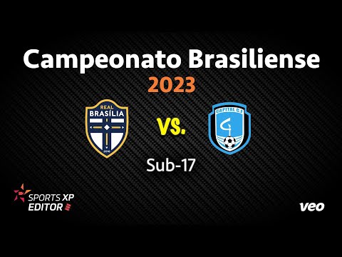 Campeonato Brasiliense 2023 // Real Brasília x Capital (1º Tempo) | Sub-17