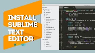 How to Install Sublime Text Editor