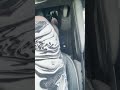 Driving To Work In Black Pantyhose Stiletto Slingbacks