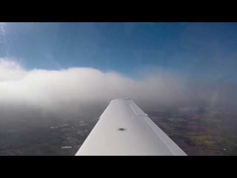 First solo IMC | Cirrus SR22 | KLPR to KMFD