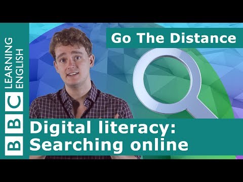 數字掃盲--在線搜索資訊 (Digital Literacy – Searching for information online)