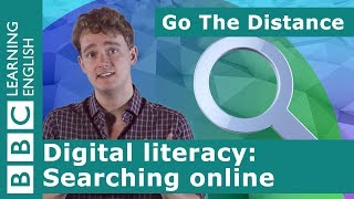 Digital literacy – Searching for information online