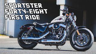 2022 Sportster Forty-Eight First Ride