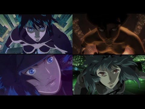 Ghost in the Shell - Fall Scene Comparison 1.0, 2.0, Individual Eleven, and SAC 2nd GIG