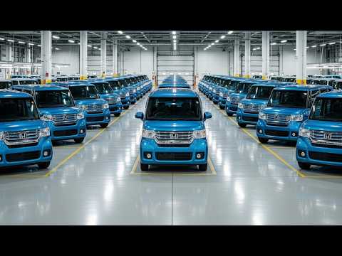 Thumbnail for How Honda N‑BOX Cars Are Made | Inside Japanese Microcar Factory (Full Process) by Kei car