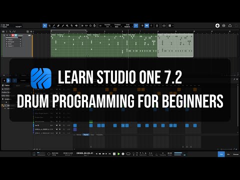 Learn Studio One 7.2 | Drum Programming for Beginners | In-Depth