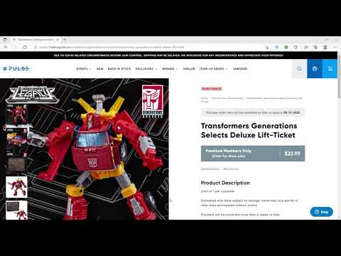 Transformers Selects Lift-Ticket Revealed