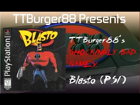 TTBurger Shockingly Bad Game Review Episode 76 Blasto