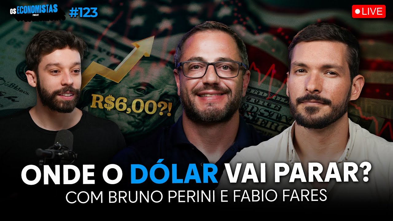 PARA ONDE VAI O DÓLAR? (Bruno Perini e Fabio Fares) | Os Economistas 123