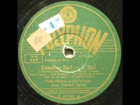 Erindrer De, Valse Potpourri - Teddy Petersen; Valdemar Davids 1946