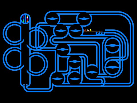 Jet Stream - Marble Race in Algodoo