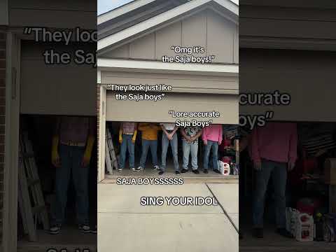 Saja Boys Cosplay 🥵 #kpopdemonhunters