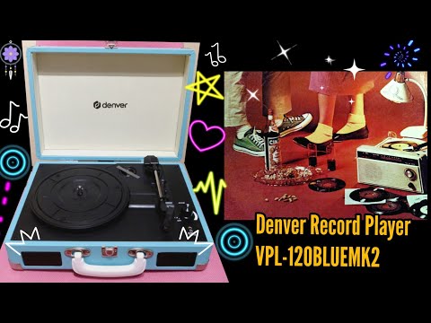 Denver Record Player VPL-120BLUEMK2 (unboxing)