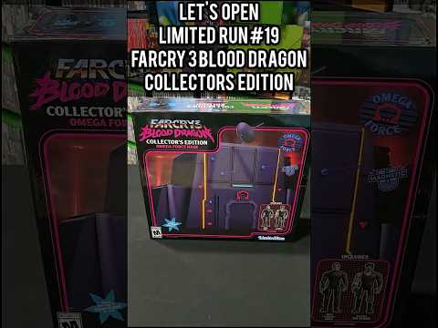 Let's open the Limited Run Games FarCry 3 Blood Dragon Collector's Edition!