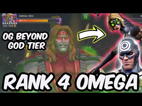 7 Star Rank 4 Omega Red - The OG Beyond God Tier Mutant - Marvel Contest of Champions
