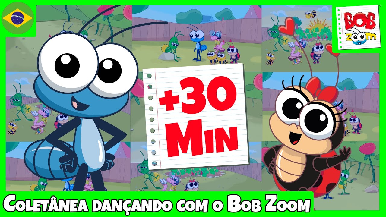 Coletânea Dançando com Bob Zoom  l @Bob Zoom​ l Vídeo Infantil Oficial | Cantigas para dançar