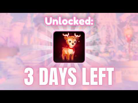 *QUICKLY* GET THIS NEW *FREE* REINDEER PET IN DRESS TO IMPRESS WINTER UPDATE!!