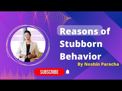 What causes Stubbornness in Children .... We The Moms with Noshin Paracha.......