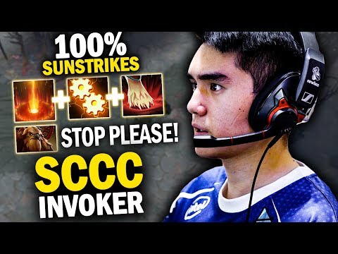 Newbee.Sccc Invoker That Play Deserve to Win The Game - EZ 22 Kills 100% Sunstrikes - Dota 2 Invoker