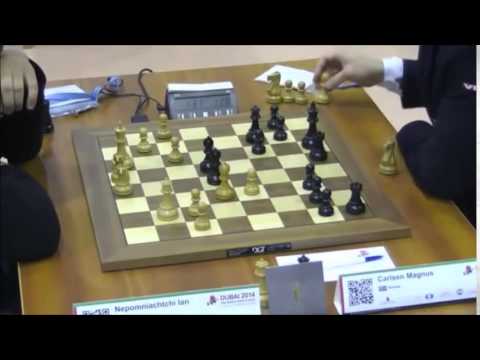 Magnus Carlsen vs Ian Nepomniachtchi World Dubai Chess Blitz 2014