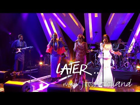 (UK TV debut) Supergroup Les Amazones d’Afrique perform Doona on Later... with Jools