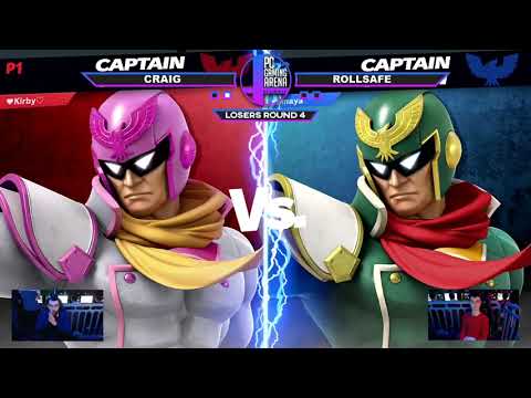 PCGA Ultimate Weekly #25 - Craig (Captain Falcon) VS Rollsafe (Captain Falcon) - Losers Round 4