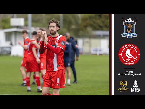A.F.C. Totton vs Frome Town | FA Cup Third Qualifying Round HIGHLIGHTS