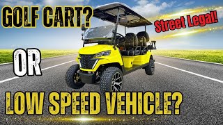Golf Carts That Can Hit The Streets - Legally! Top tips for driving a street legal golf cart.