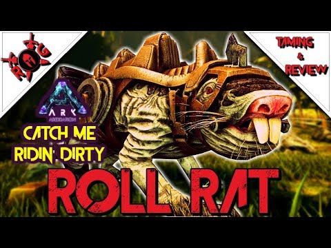 ARK | ROLL RAT TAMING & REVIEW! [ABERRATION] [HOW TO TAME & WHAT THEY DO]