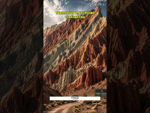 Tebing Bumi Tres Cruces di Argentina #shorts