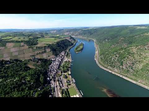 The Rhine Valley between Bingen and Lahnstein