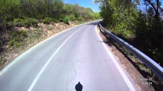 preview picture of video 'MTB sredno vodno skopje asfalt drift hd170 720p'