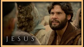 Jesus responde ao fariseu que exigiu uma prova vinda dos céus l NOVELA JESUS