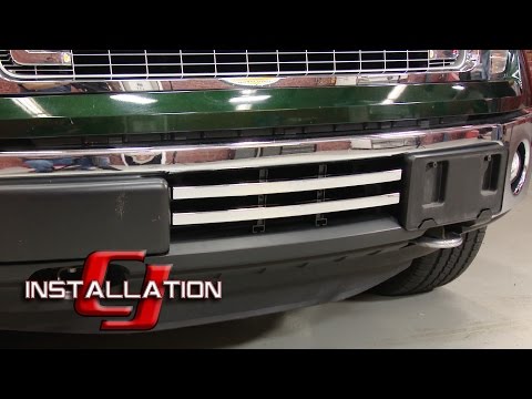 F-150 Lower Grille Chrome 2009-2014 Installation