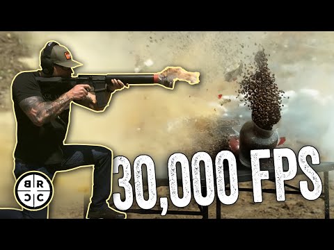 Launching Coffee out of a Cannon