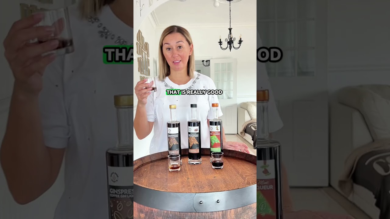 Load video: Short video demonstrating Choc Mint &amp; All Ginspresso Flavours 4 Pack