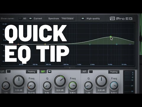 Quick EQ Tip