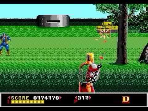 Dynamite Duke Megadrive