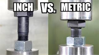 How Strong Are Bolts & Nuts? Ultimate Hydraulic Press Test Compilation