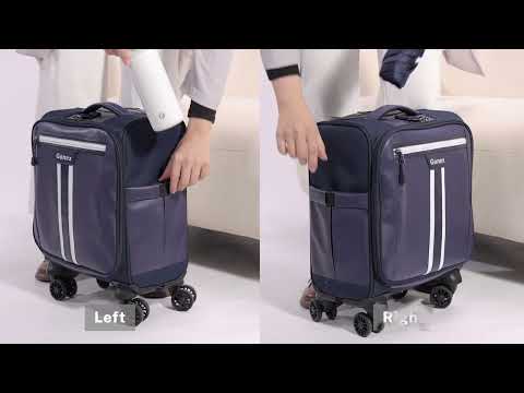 Carry On Luggage for Travel - Gonex 14in Underseat Suitcase