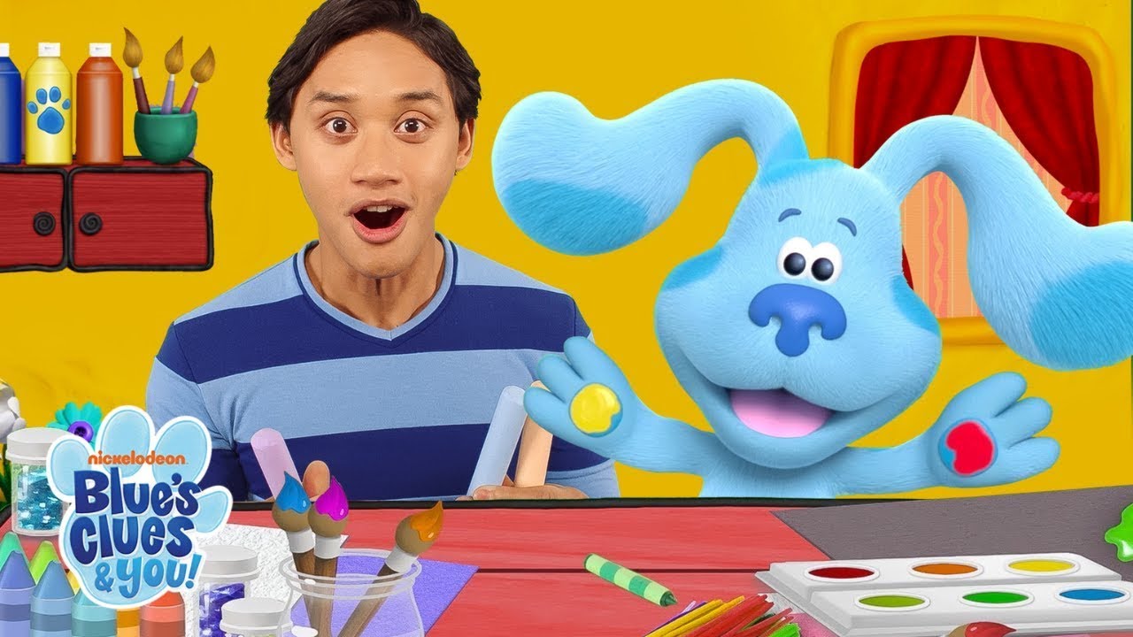 90 MINUTES of Arts & Crafts w/ Blue & Josh! 🎨 *Finger Painting + Costumes* | Blue's Clues & You!