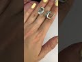 Серебряные серьги с топазом 8.05ct