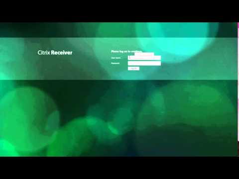Citrix Storefront With Bubble Theme Protected With Sms Passcode
