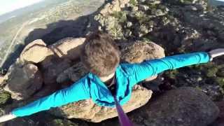 preview picture of video 'Trekking - Rocher de Roquebrune - Les 3 croix'