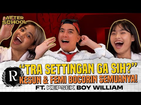 AFTER SCHOOL: FEMI & KESUN CERITAIN BTS-NYA THE ROYAL ACADEMY!  | #TheRoyalAcademy