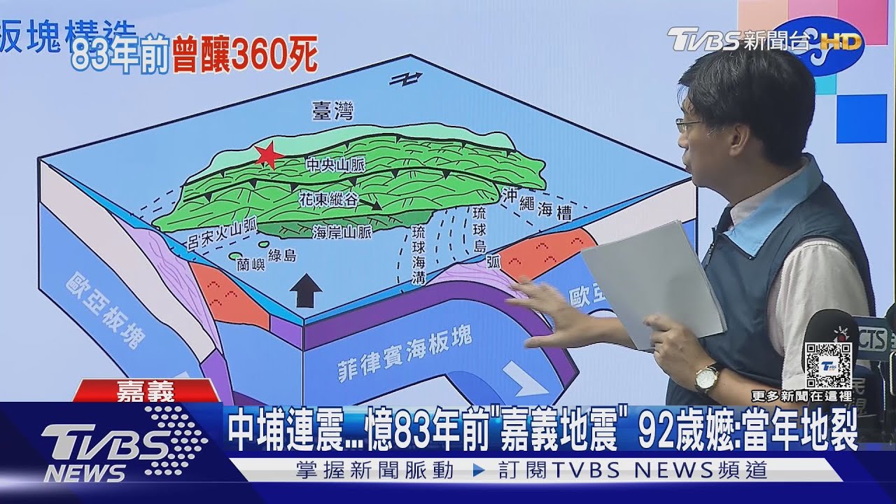 中埔連震憶83年前「嘉義地震」 92歲嬤:當年地裂